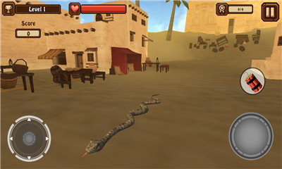 沙漠巨蟒(snake attack)