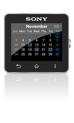 索尼智能手表日历(Calendar for SmartWatch2)