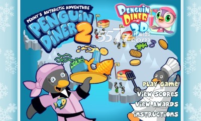 ������2Penguin Diner 2(���ٽ��˵���Ϸ)��ͼ0
