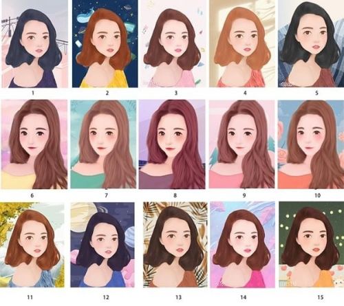 美图秀秀插画机器人andy
