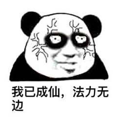 不睡觉修仙熊猫头表情包无水印版