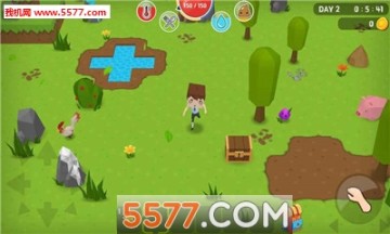 Mine Survival破解版下载 Mine Survival无限资源无限金币修改版 5577安卓网