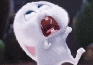 爱宠大机密萌兔子表情包gif