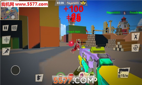 Mini Shooters: Battleground Shooting Game(迷你射击战场安卓版)截图0