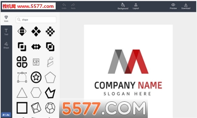 DesignEvo Logo制作app