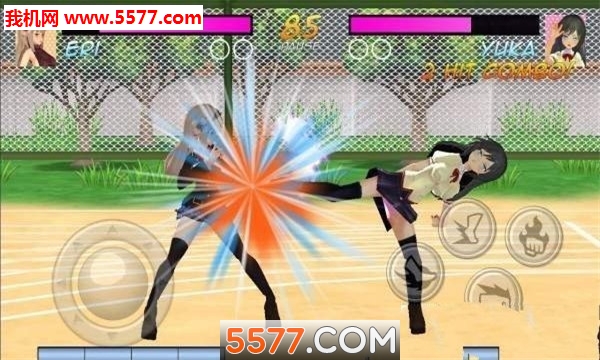 High School Girl Real Battle Simulator Fight Life(ӣУ԰֮հ׿)ͼ1