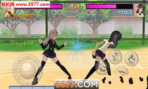 High School Girl Real Battle Simulator Fight Life(ӣУ԰֮հ׿)ͼ2