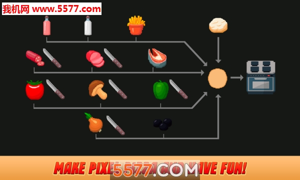 Pizza Craft(Pixel Pizzeria Chef Cooking Simulator 3D)ͼ0
