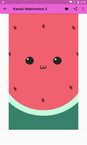 Cute Kawaii Watermelon(西瓜壁纸软件最新版)截图1