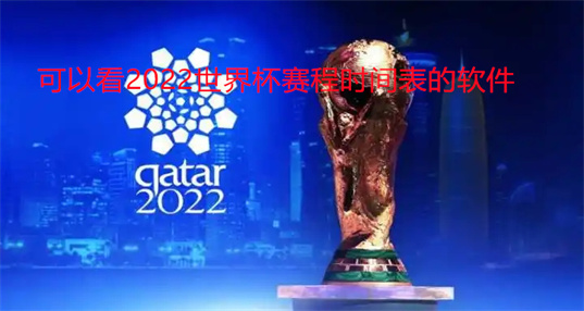 可以看2022卡塔尔世界杯比赛时间表的软件