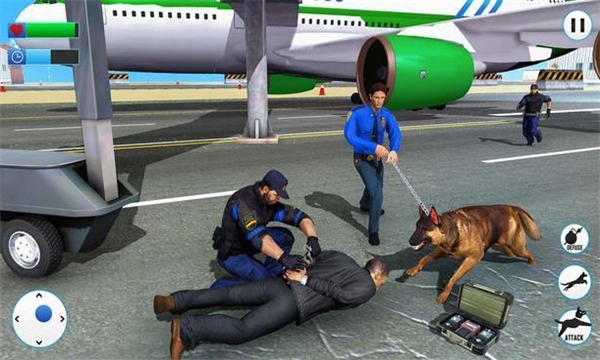 模拟警犬抓捕犯罪(US Police Dog  Airport Crime Simulator)安卓版截图1