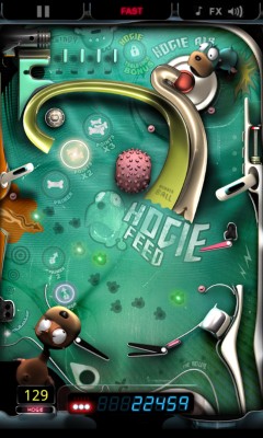 就像三维弹球一样的玩法;应用截图本类标签弹珠怪兽手机弹珠游戏合集