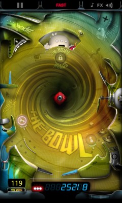 就像三维弹球一样的玩法;应用截图本类标签弹珠怪兽手机弹珠游戏合集