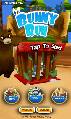 首页 游戏 动作 → 宾尼兔大逃生(bunny run) v1.2应用截图