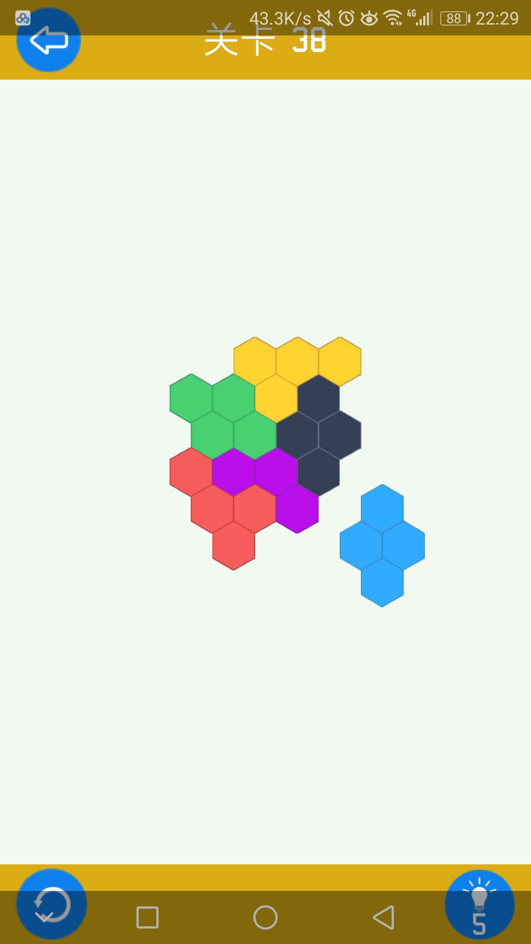 六边形拼图极限挑战游戏