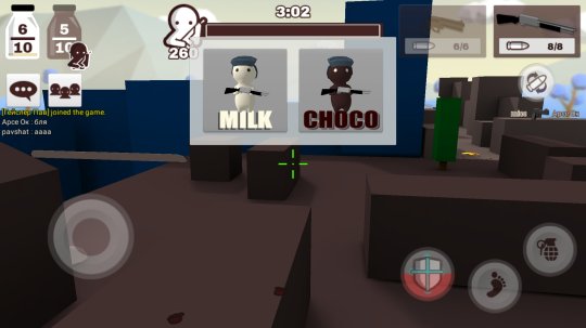 《milkchoco》在射击和操作上下足了功夫同时,游戏的