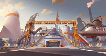 qq飞车探秘特洛伊工业版本