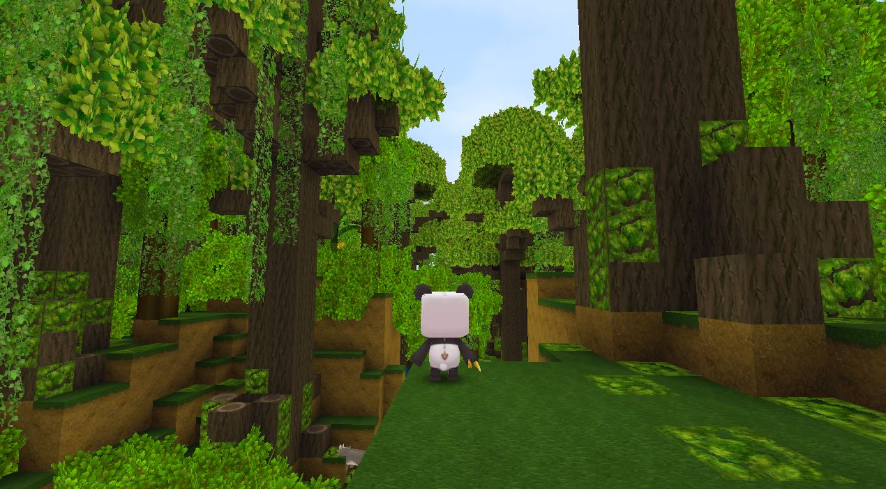 迷你世界雨林地图地形码