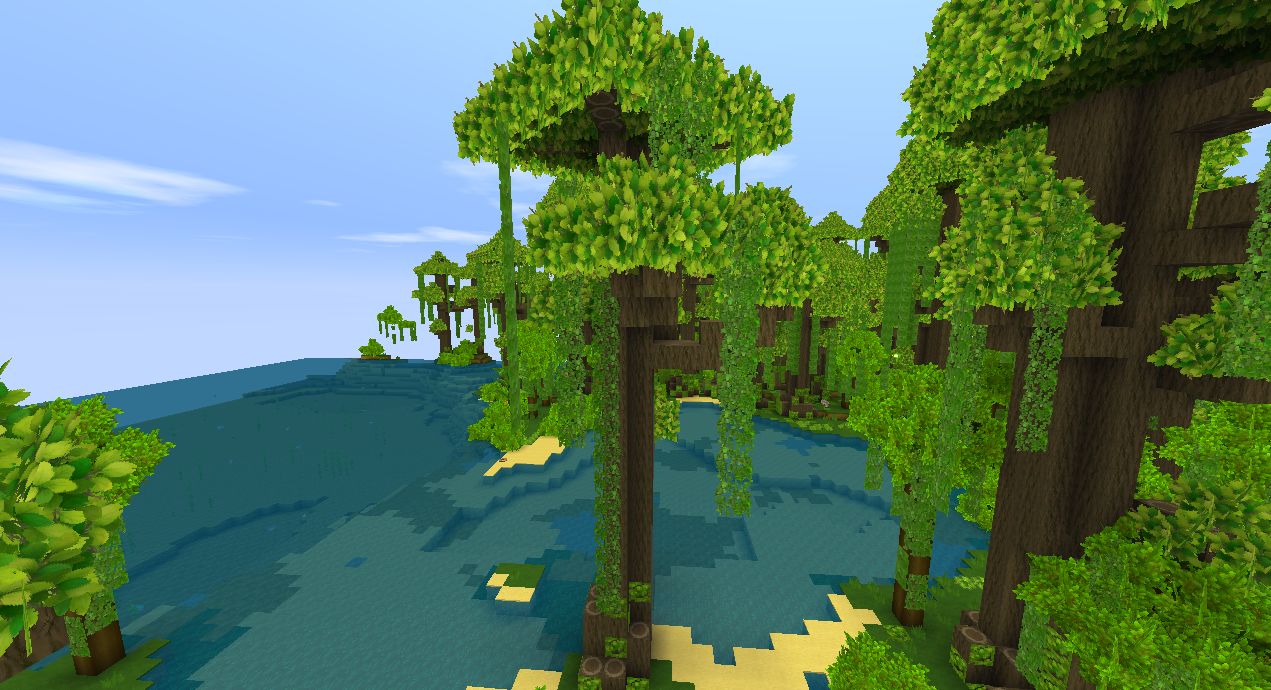 迷你世界雨林地图地形码