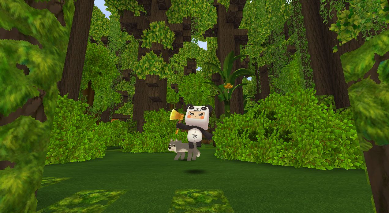 迷你世界雨林地图地形码