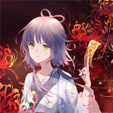 彼岸花闺蜜头像古风一左一右图片